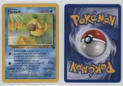 Psyduck Italian Pokemon Fossil #53 1999 15fy - Image 3