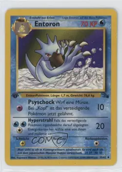 Golduck German 1st Ed. Pokemon Fossil #35 1999 15fy - Image 1