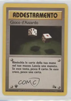 Gambler Italian 1st Ed. Pokemon Fossil #60 1999 15fy - Image 1