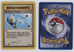 Energy Search Italian 1st Ed. Pokemon Fossil #59 1999 15fy - Image 3