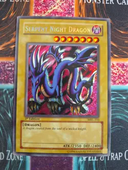 Yu-Gi-Oh! TCG Serpent Night Dragon MRL-103 Secret Rare 1st Edition NM/LP - Image 1