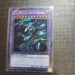 Yu-Gi-Oh Blue-eyes Ultimate Dragon RA03-EN178 Platinum secret RARE 1stEd - Image 3