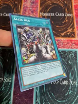 Yu-Gi-Oh! TCG Sales Ban Super Rare 1st Edition Near Mint a1/ - Image 2