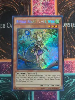 Yu-Gi-Oh! Ritual Beast Tamer Wen THSF-EN024 Unlimited Secret Rare NM a1/ - Image 1