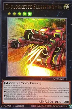Yugioh Infinitrack River Stormer MP20-DE212 Ultra Rare 1st Edition NM - Image 1