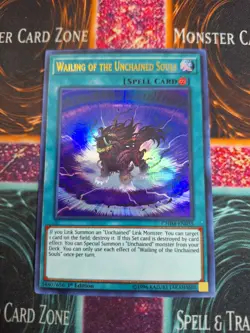 Yu-Gi-Oh! Wailing of the Unchained Souls CHIM-EN055 Ultra Rare 1st Edition NM - Image 1