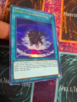 Yu-Gi-Oh! Wailing of the Unchained Souls CHIM-EN055 Ultra Rare 1st Edition NM - Image 2
