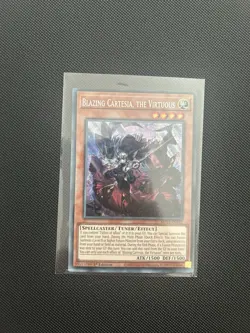 MP23-EN162 Blazing Cartesia, the Virtuous Prismatic Secret Rare 1st Ed YuGiOh - Image 1