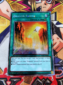 Dragon Ravine ra03-en248 (NM+) Platinum-Secret Rare Yu-Gi-Oh! - Image 1