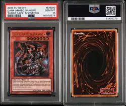 Yu-Gi-Oh! PSA 10 Gem Mint Dark Armed Dragon TU06-EN000 Ultimate Rare. POP 40 - Image 3