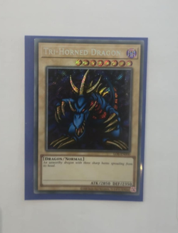 YUGIOH Tri-Horned Dragon - LOB-000 - Unlimited Secret Rare - 25th Anniversary - Image 1