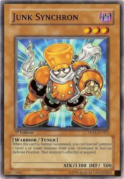 5D's 2008 Starter Deck #5DS1-EN011 Junk Synchron - Image 1