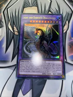 Yugioh Light And Darkness Dragonlord INFO-EN034 Ultra Rare 1st Edition - Image 1