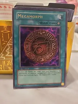 Yu-Gi-Oh! TCG Megamorph Magic Ruler MRL-061 Ultra Rare MP Card 1st Edition - Image 1