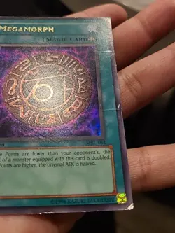 Yu-Gi-Oh! TCG Megamorph Magic Ruler MRL-061 Ultra Rare MP Card 1st Edition - Image 3