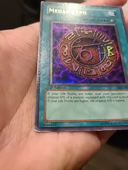 Yu-Gi-Oh! TCG Megamorph Magic Ruler MRL-061 Ultra Rare MP Card 1st Edition - Image 4