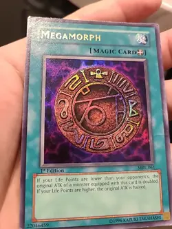 Yu-Gi-Oh! TCG Megamorph Magic Ruler MRL-061 Ultra Rare MP Card 1st Edition - Image 5