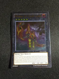 Yu-Gi-Oh! Number 53: Heart-eartH CBLZ-EN046 Unlimited Ultimate Rare NM - Image 1