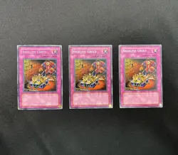 Yu-Gi-Oh! Reckless Greed PGD-051 Rare x3 HP x1 & VLP x2 (1st x1 & Unltd x1) Set - Image 1
