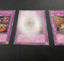 Yu-Gi-Oh! Reckless Greed PGD-051 Rare x3 HP x1 & VLP x2 (1st x1 & Unltd x1) Set - Image 3