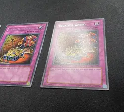 Yu-Gi-Oh! Reckless Greed PGD-051 Rare x3 HP x1 & VLP x2 (1st x1 & Unltd x1) Set - Image 4
