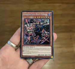 Vanquish Soul Heavy Borger MP24-EN140 Prismatic Secret Rare Yu-Gi-Oh NM+ - Image 1