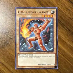 2x NM-LP Gem-Knight Garnet - OP06-EN014 - Common - Unlimited Edition YuGiOh - Image 1