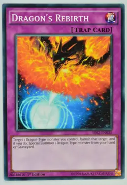 Yugioh! Dragon's Rebirth SR02-EN035 Common 1st Edition - Image 1