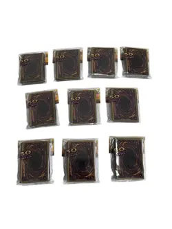 500 Sleeves Konami YUGIOH Back Official Duelist Card Deck Protectors 1996 Sealed - Image 1