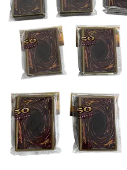 500 Sleeves Konami YUGIOH Back Official Duelist Card Deck Protectors 1996 Sealed - Image 2