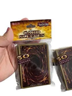 500 Sleeves Konami YUGIOH Back Official Duelist Card Deck Protectors 1996 Sealed - Image 4
