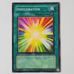 Invigoration - SDK-021 - NM/VLP - Common - Unlimited - Yugioh - Image 1
