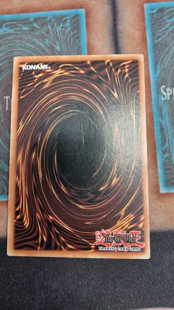 Yugioh TCG - Gemini Elf LON-E000 - 1st Edition Secret - MP/HP (Crease On Back) - Image 2