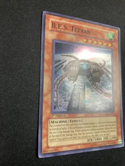 Yu-Gi-Oh B.E.S. Tetran EEN-EN017 Super Rare 1st Edition NM - Image 2