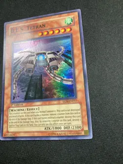 Yu-Gi-Oh B.E.S. Tetran EEN-EN017 Super Rare 1st Edition NM - Image 3