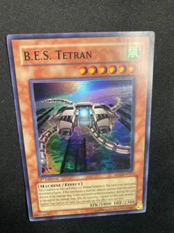 Yu-Gi-Oh B.E.S. Tetran EEN-EN017 Super Rare 1st Edition NM - Image 5