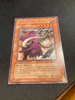 Big-Tusked Mammoth FET-EN015 - 1st Edition - NM - Rare - Image 4