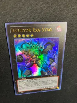 Yugioh Inzektor Exa-Stag GAOV-EN050 Ultra Rare 1st Ed NM - Image 5