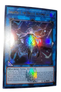 Yugioh! 1x Galatea-i, the Orcust Automaton BLMM-EN052 Emblazoned Ultra Rare NM - Image 1