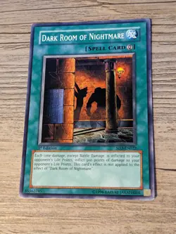 Dark Room of Nightmare YUGIOH SD3-EN022 1st Edition 85562745 - Image 1