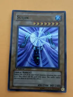 Suijin MRD-027 Metal Raiders 1st Edition Yugioh LP/MP SUPER RARE - Image 2