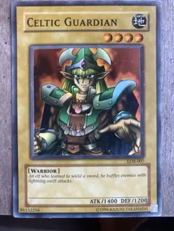Celtic Guardian LOB-007 The Legend of Blue Eyes White Dragon Unlimited - Image 3