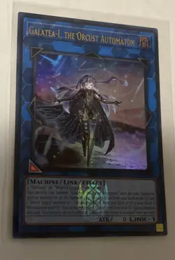 Yugioh Galatea-I, the Orcust Automaton BLMM-EN053 Emblazoned Ultra NM Stamped - Image 3