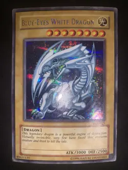Blue Eyes White Dragon DDS-001 x3 - Image 4