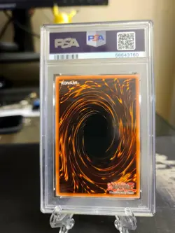 2004 Yu-Gi-Oh! 1st Edition Armed Dragon LV7 SOD-EN015 PSA 9 MINT - Image 2