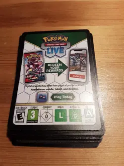 10x Temporal Forces Pokemon Online Code Card Trading Card Game Live Fast Deliver - Image 1