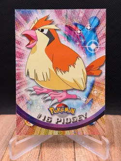 #16 Pidgey - Pokemon Topps Card - Green Logo - Image 1