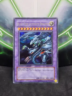 Yugioh Blue-Eyes Ultimate Dragon JMP-EN005 Ultra Rare Limited Edition MP - Image 1
