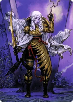 🧙The Wandering Emperor 49/81 Art Series NEO Neon Dynasty MTG - Image 1