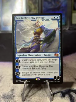 Mu Yanling, Sky Dancer #329 Foundations Jumpstart J25 Regular Mythic MTG - Image 1